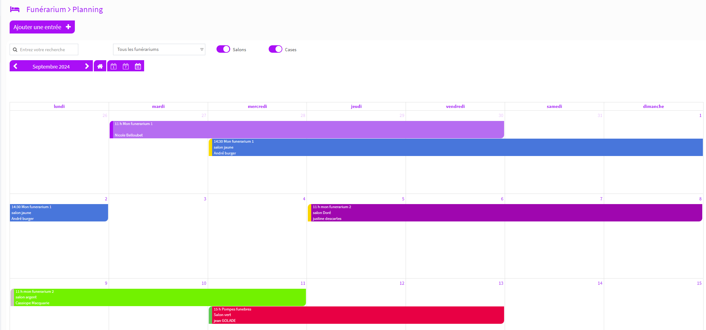 chambre funeraire logiciel funeraire Twist funeraire pompes funebres