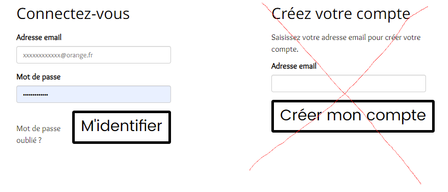 connectez vous