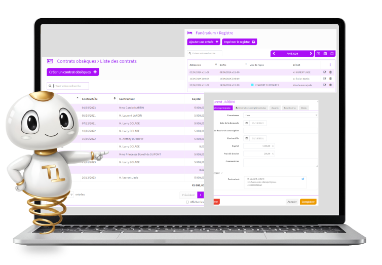 logiciel funeraire Twist funeraire pompes funebres