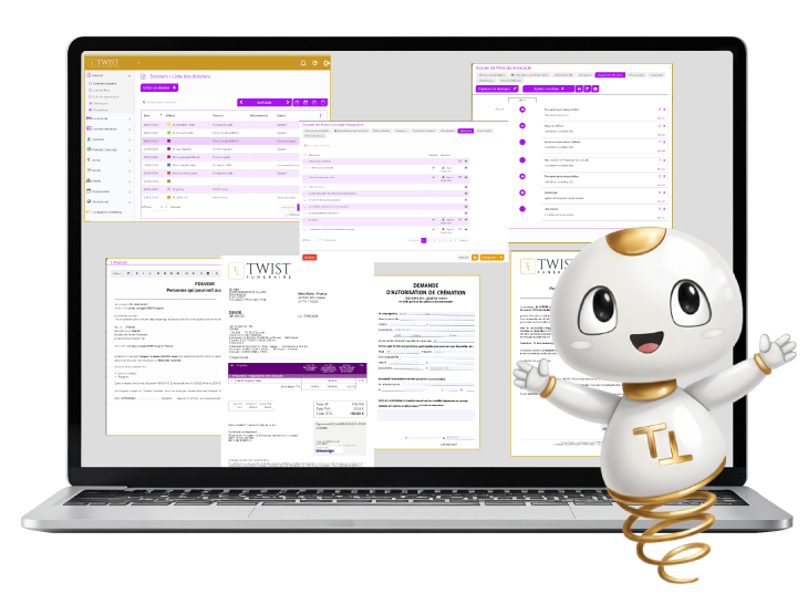 logiciel funeraire Twist funeraire pompes funebres