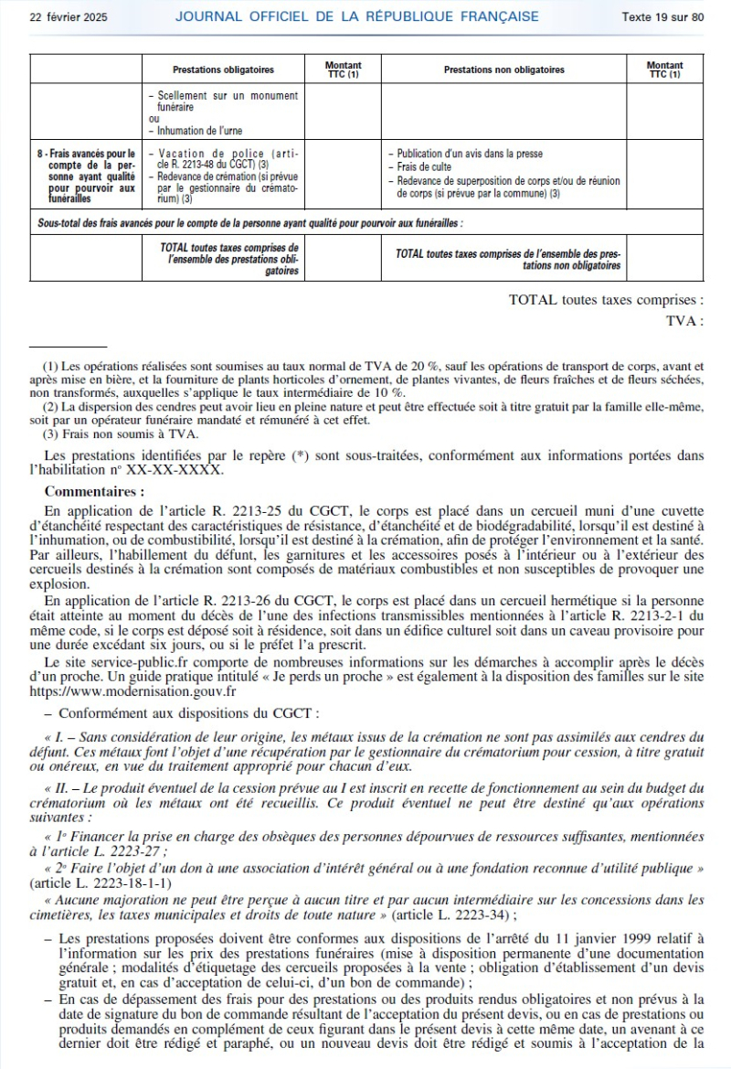Capture d’écran devis 2025-2
